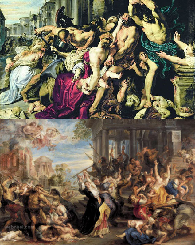 most expensive painting massacre innocents