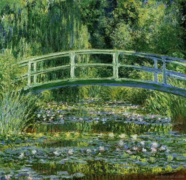 most expensive painting water lilly pond