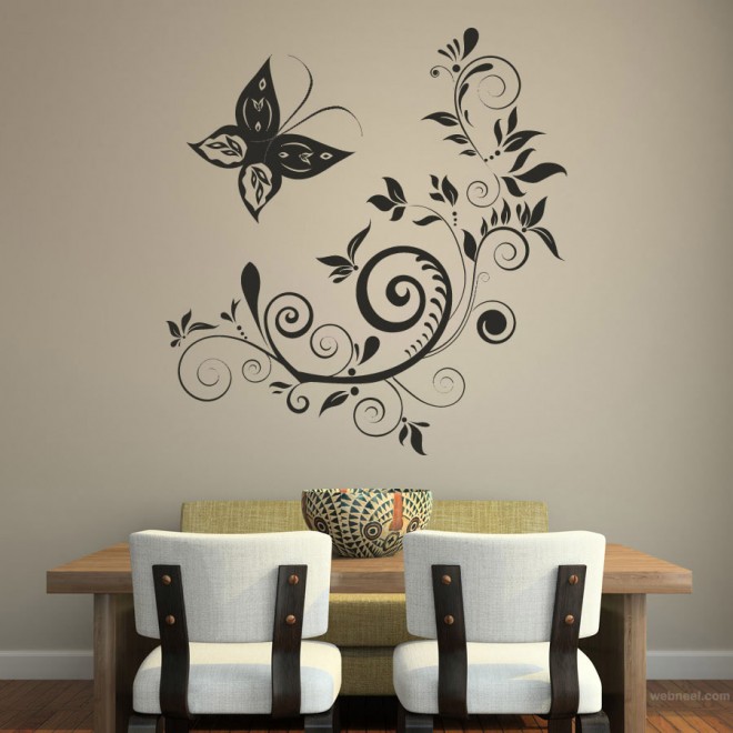 wall art floral