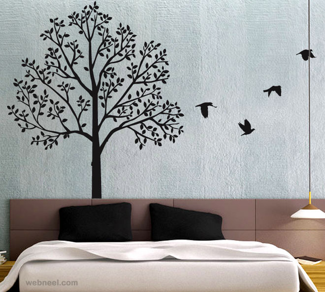 30 Beautiful Wall Art Ideas and DIY Wall Paintings for