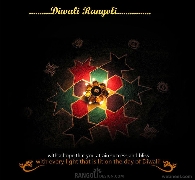 diwali festival rangoli