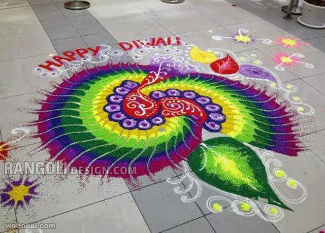 easy rangoli designs diwali