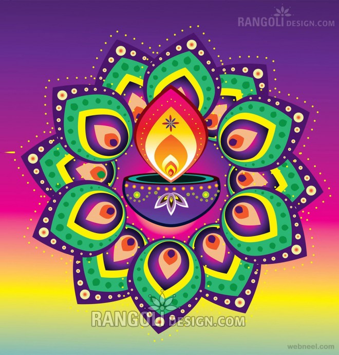 Diwali Rangoli Designs 5