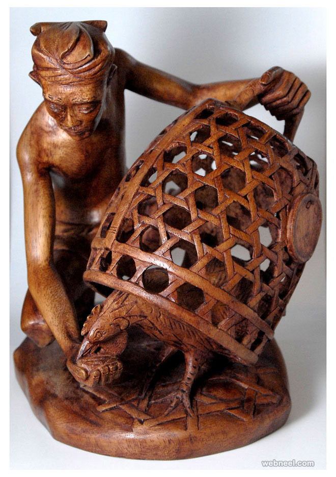 wood carving by balicarving