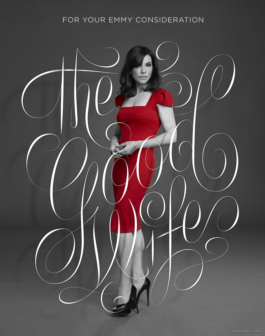 the good wife typography design