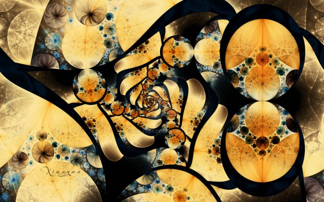 dandelion digital art by fractist