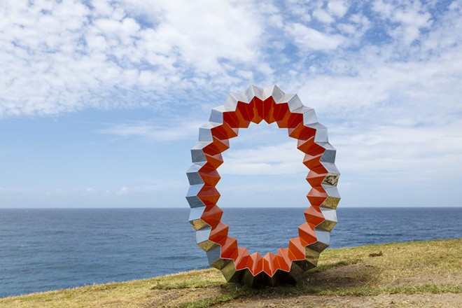 foci sculpture by the sea by karl meyer