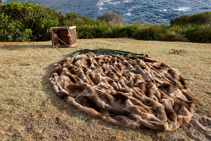 murramanattya sculpture by the sea by julie gough
