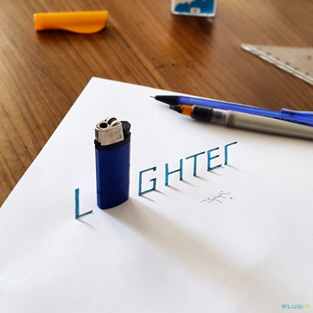 8-lighter-3d-calligraphy-by-tolga-girgin