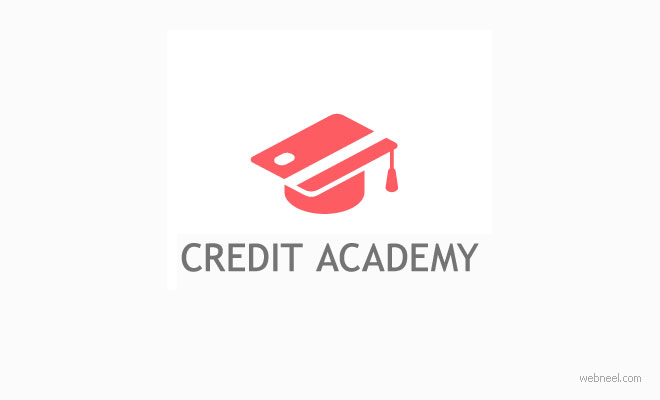 best logo design credit academy by kovalenkoserhiy