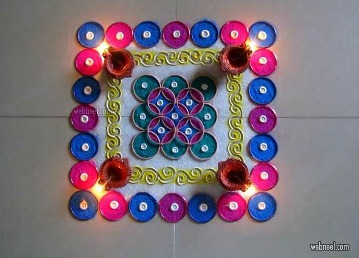 diwali angoli design by poonam borkar