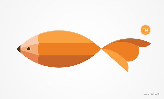 best logo design creative fish by andrewdietekoki