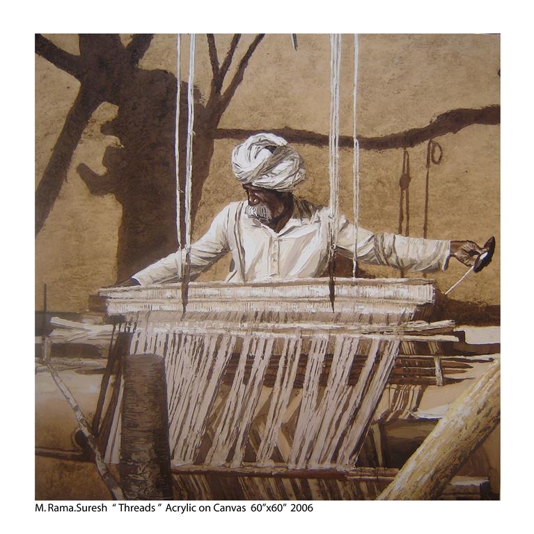 painting threads by ramasuresh