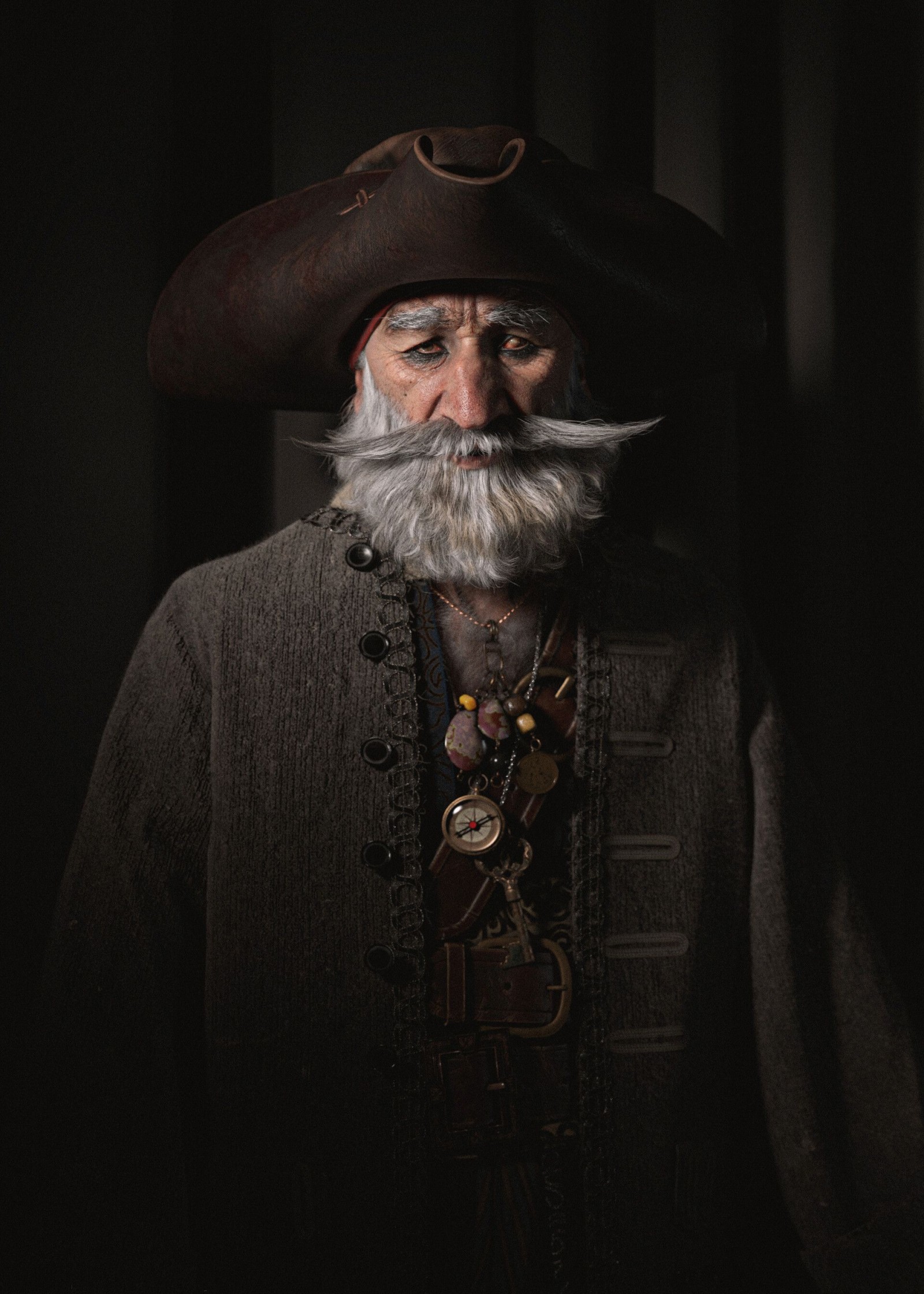 3d character design simon the pirate by emre kaymak