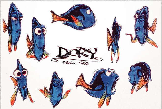 best animation movie character doryfinding nemo