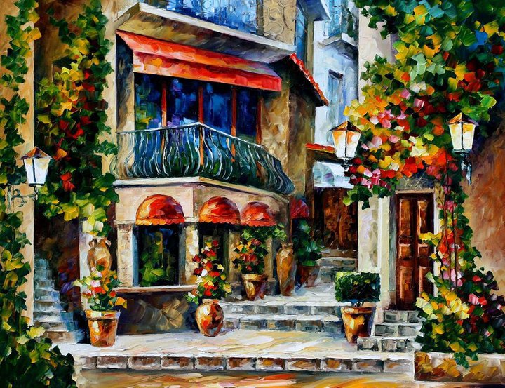 colorful painting best beautiful leonid afremov vivid colored oil acrylic water color