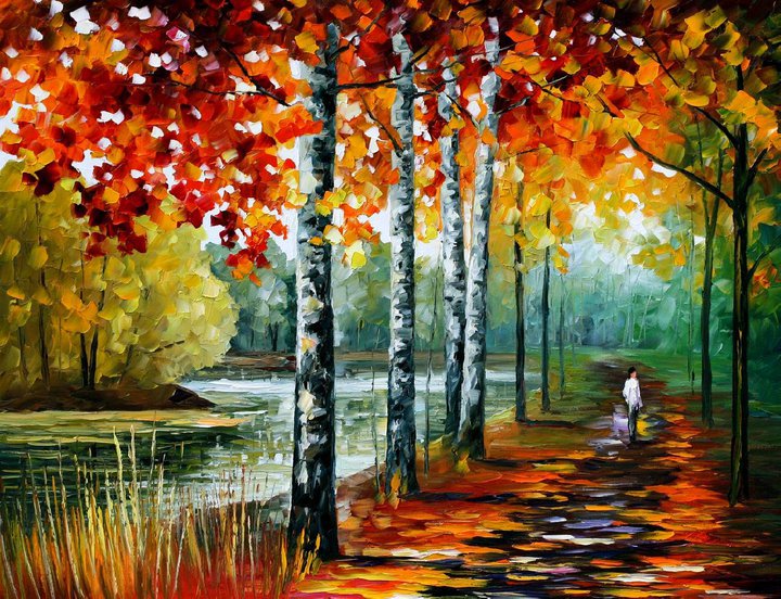 colorful painting best beautiful leonid afremov vivid colored oil acrylic water color