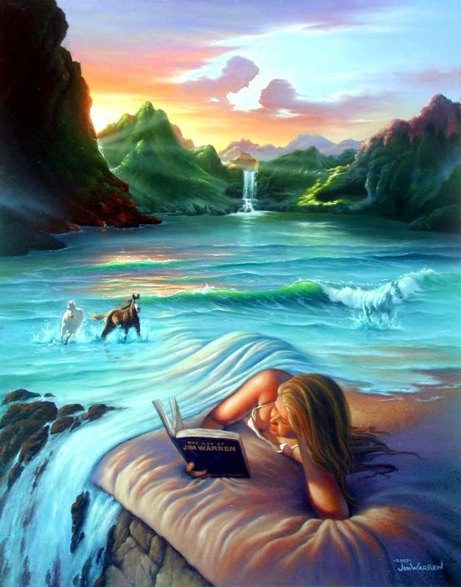 surreal painting by jim warren 2