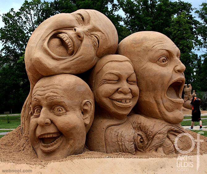 sand sculpture uldis
