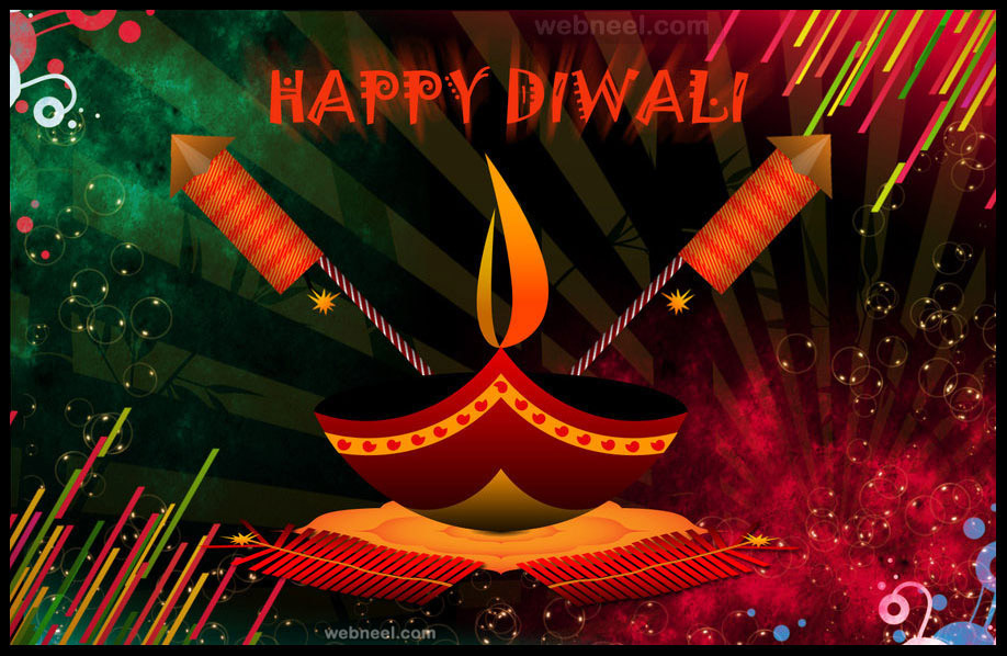 diwali greeting cards by dexmind