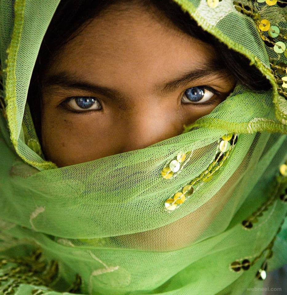 green girl by famous photographer rehahn