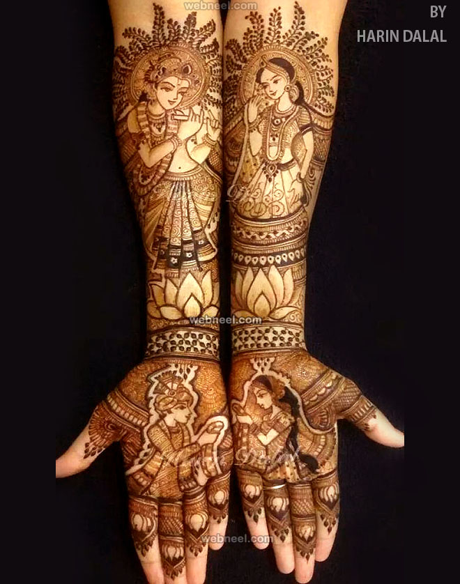 mehndi design full hand by harin dalal