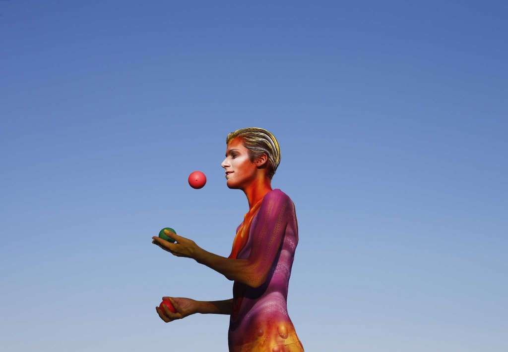 juggle world body painting festival poertschach