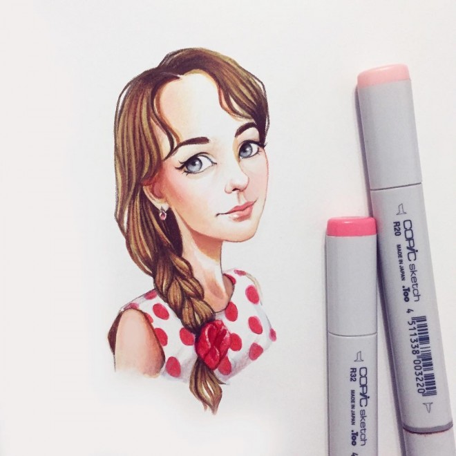 celebrity color pencil drawing by lera kiryakova