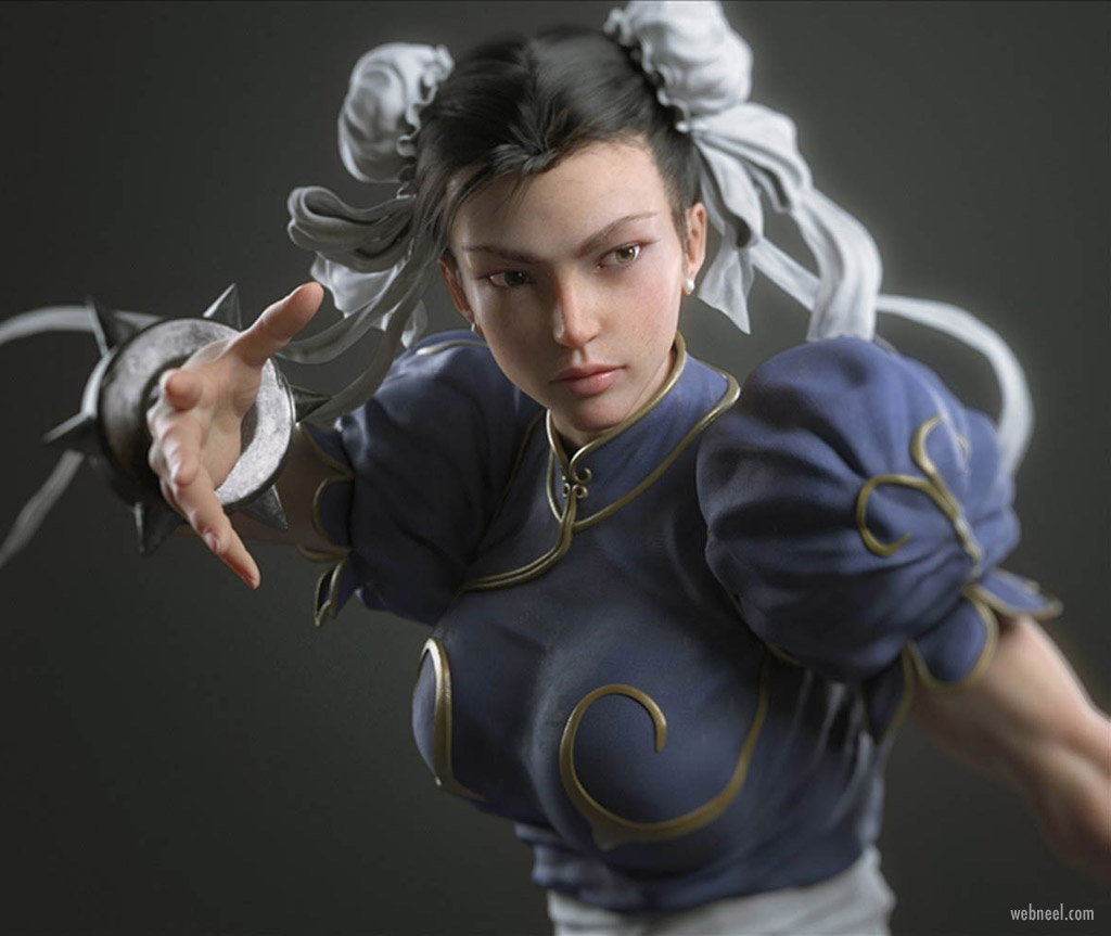 Marcos Herrero Art 100 Hyper Realistic 3d Model Character Designs For Your Inspiration Share