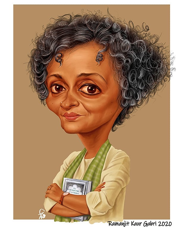 caricature boss lady by ramanjit kaur gabri