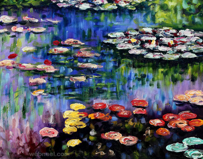 monet water lilies painting