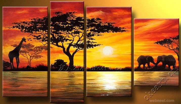 sunrise paintings