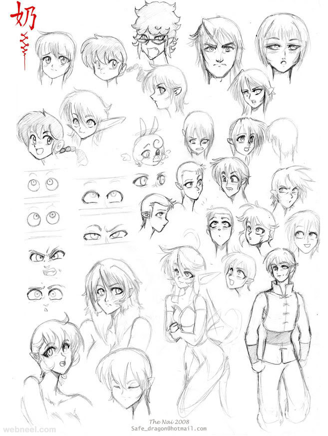 Featured image of post Female Hair Drawing Styles This tutorial will show you how to draw male and female anime hair