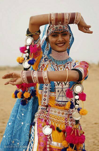 beautiful rajasthan girl colorful photos