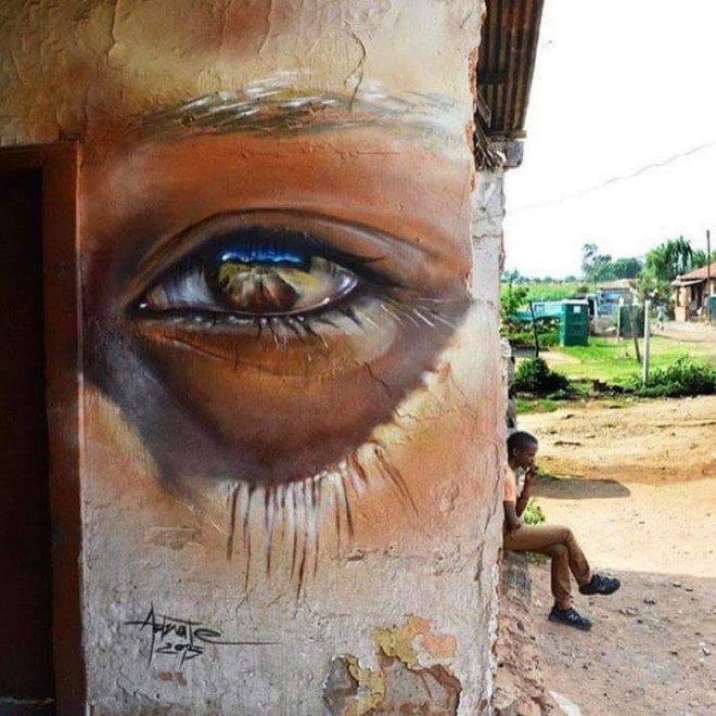 eyes street art