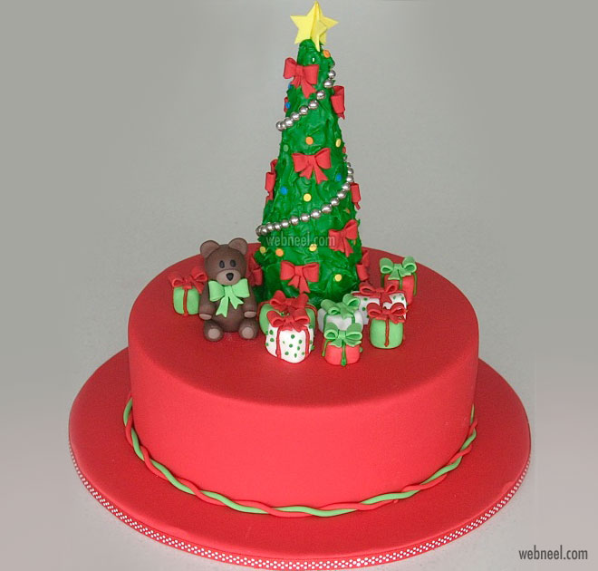 christmas cake decoration ideas