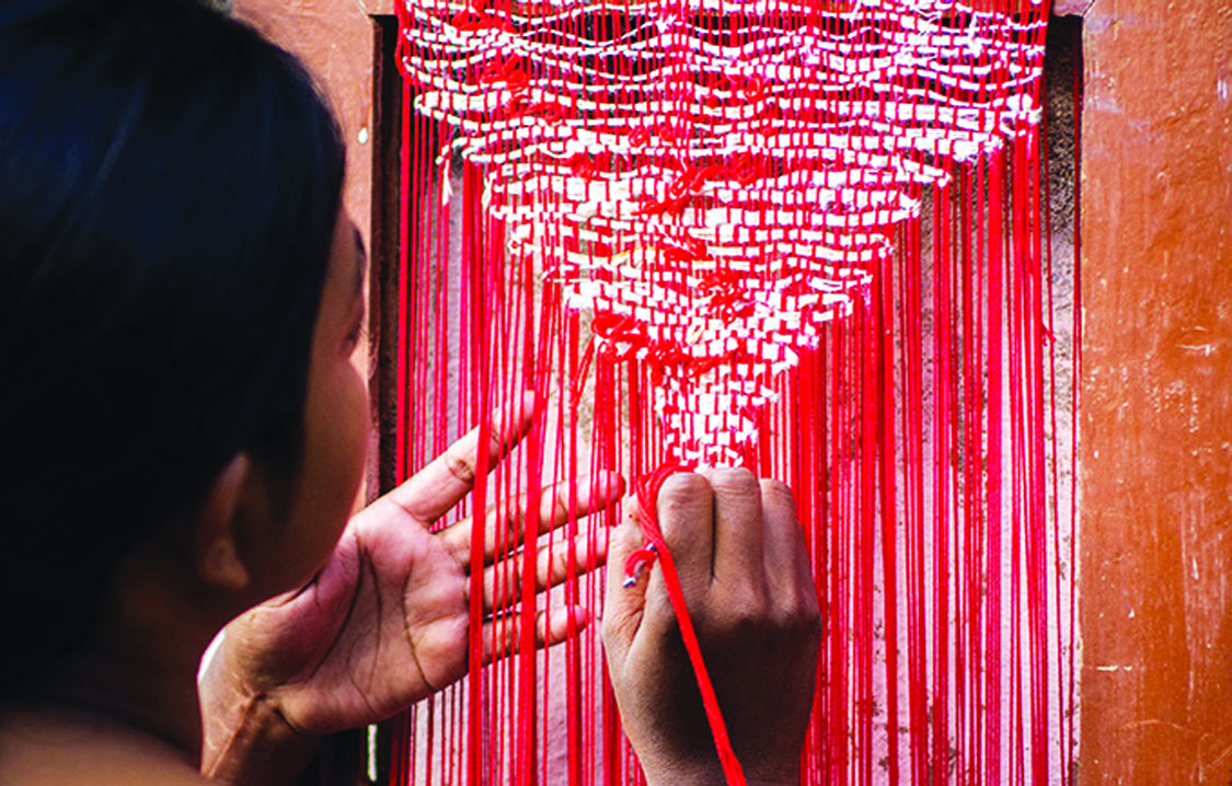 textile exhibition voicing pain art by sethi