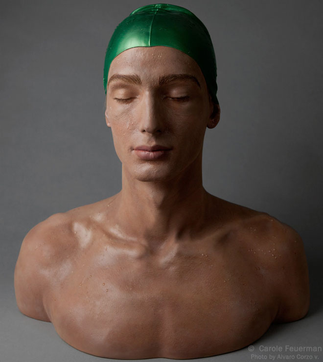 realistic sculpture carole feuerman 12