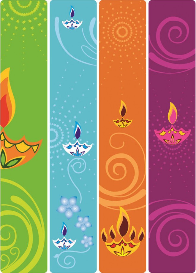 beautiful best diwali greeting card design 7