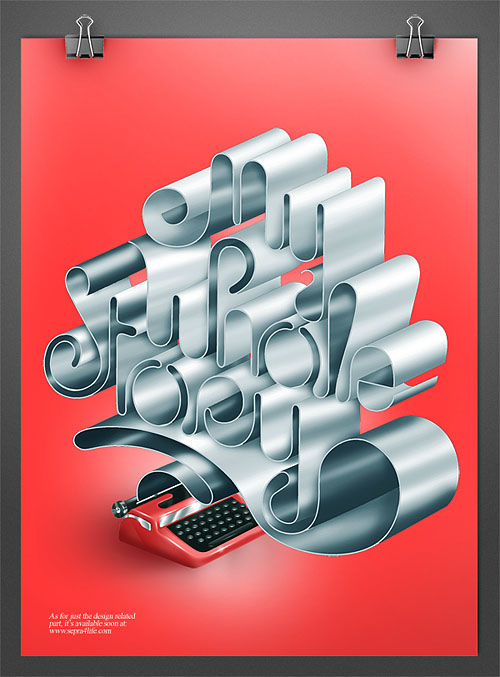 creative typography design 21