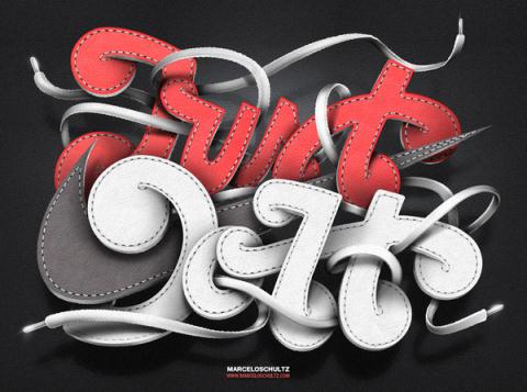 creative typography illustration design 19