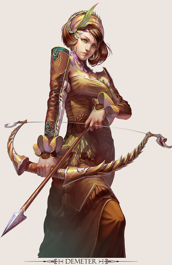 game character design fantasy art hong yu 4