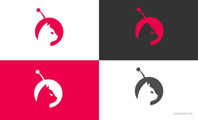 cat logos by jord riekwel