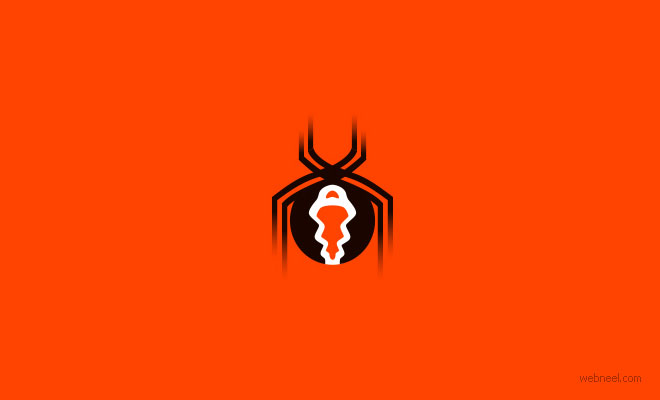 spider logo design