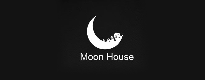 moon logo house