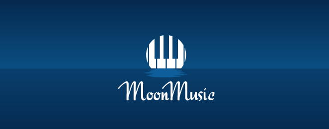 moon logo music