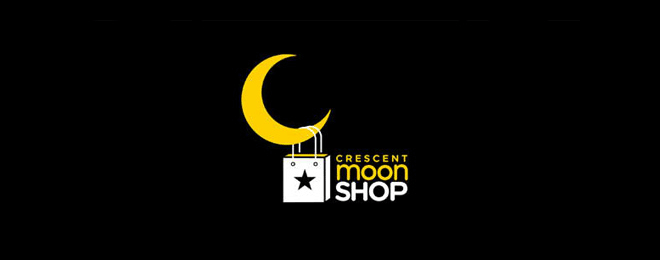 moon logo design