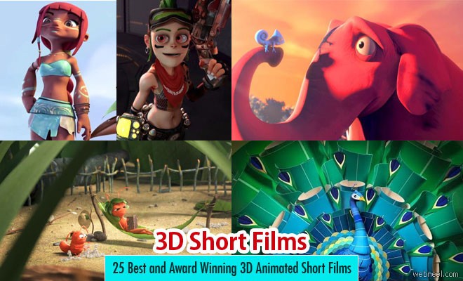 20 Beautiful Award winning 3D Animated Short films for you