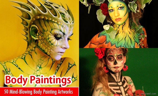 Beautiful Body Painting ideas and Fashion Photographs by Afemera