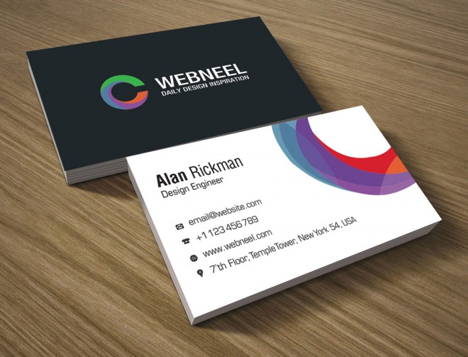 modern business card template 16